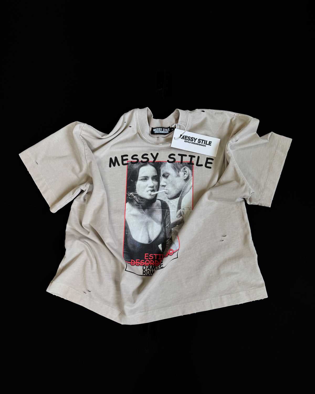 DAMAGED ROMANCE TEE